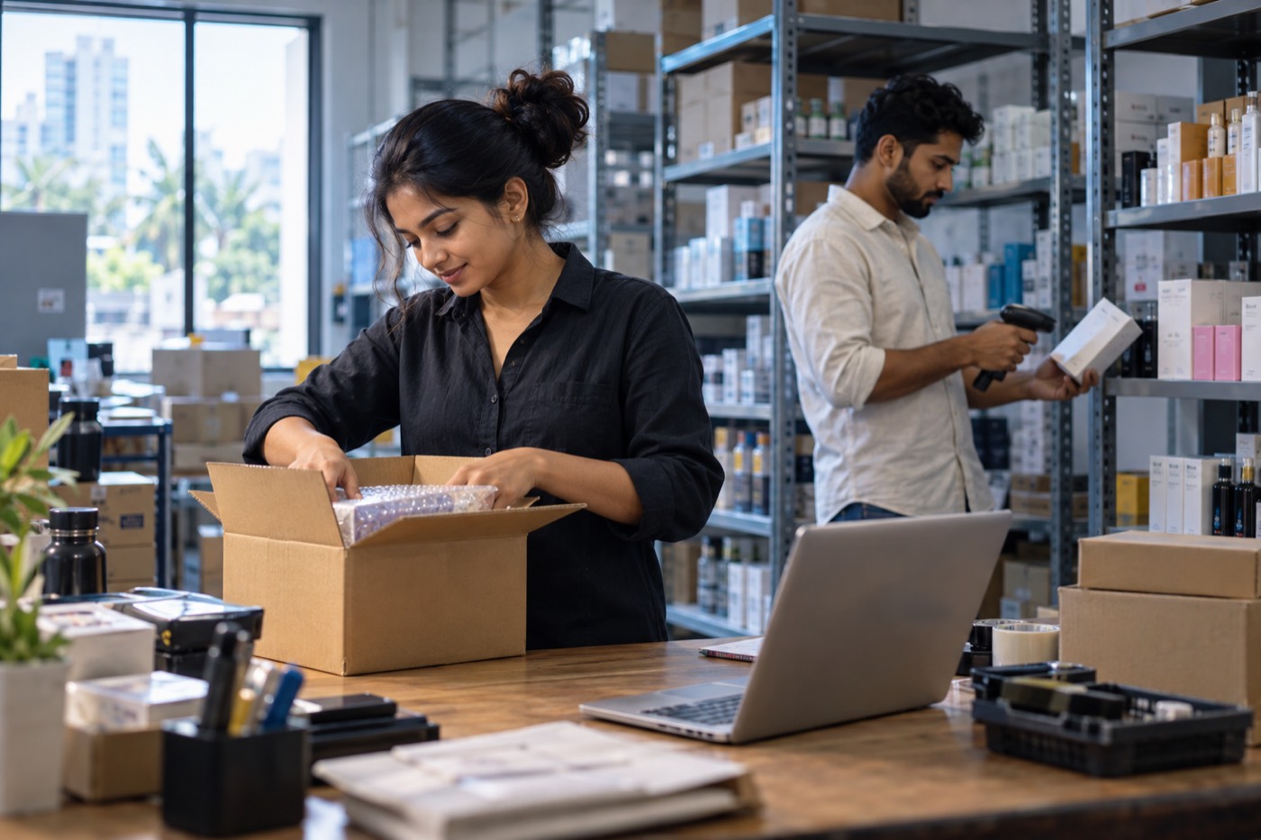 Retail & e-commerce team at work